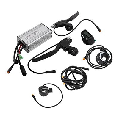 DAUZ Controlador de Motor Eléctrico KT 22A, Kit de Controlador de Motor Eléctrico Metal Sensible a la Disipación de Calor 36V/48V 500W para Bicicleta 