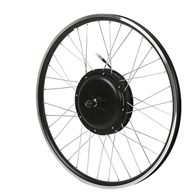 Fupei Kit de Conversión de Bicicleta Eléctrica, Kit de Conversión de Rueda Delantera 700C de Alta Resistencia, Resistente Al Agua, sin Ruido, DIY con 