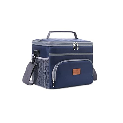 Zeroall Classic Bolsa Térmica Nevera Portátil de 15L Bolsa Aislante Nevera para Picnic y Camping, Bolsa Isotérmica para El Aire Libre Playa Barbacoa C
