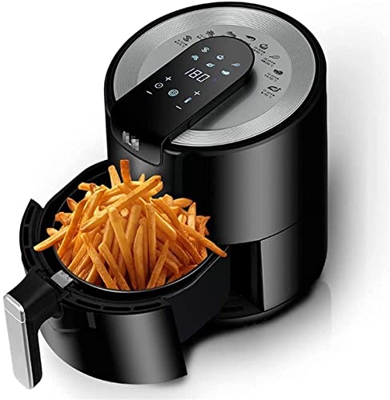 ECONOA Freidora de Aire para Uso doméstico Freidora de Aire sin Aceite Multifuncional de 5,5 litros Freidoras de Aire Digitales Control de Temperatura