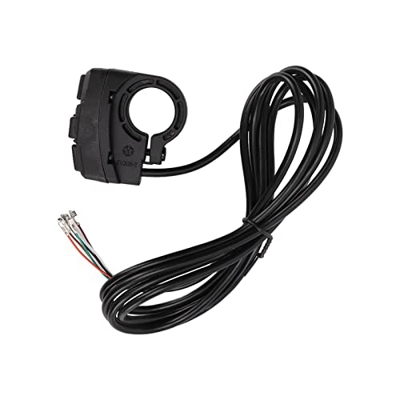 FUWE Interruptor de Luz de Giro de Bocina, Accesorios de Scooter Eléctrico Ligero para Bicicleta Eléctrica para Exteriores(#2)