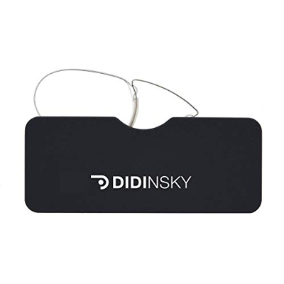 DIDINSKY Gafas de lectura sin patillas graduadas para hombre y mujer transparentes. Gafas de presbicia para hombre y mujer retro o vintage para vista 