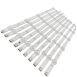 10 piezas de barra de tira de LED for iluminación trasera for 42 pulgadas TV42LN540V 42LN613V 42LA620V LC420DUE 42LN575S 42LA62 42LN578V 42LN575V 42LN características