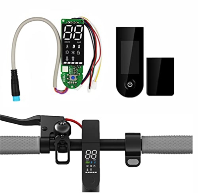 Yungeln Tablero de Instrumentos BLE Patinetes eléctricos, Pantalla LED de la Placa de Circuito Compatible para Scooter eléctrico Xiaomi 1S M365 Pro Pr