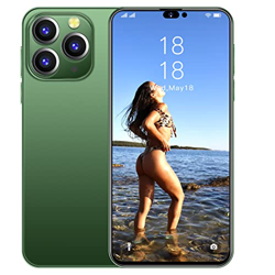 OLIPPO i14proMax Smartphone 6.8 Pulgadas HD Teléfono móvil 7800 mAh batería 5G Smartphone Dual SIM Desbloqueo Facial Tres cámaras con AI 4 GB RAM, 64  características