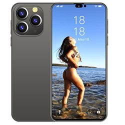 OLIPPO i14proMax Smartphone 6.8 Pulgadas HD Teléfono móvil 7800 mAh batería 5G Smartphone Dual SIM Desbloqueo Facial Tres cámaras con AI 4 GB RAM, 64  características