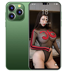 OYhmc i14proMax Dual SIM/GPS/Face ID 6.8 Pulgadas Teléfonos celulares Baratos y Buenos 8GB ROM 32MP + 50MP Android 12 5G 7800mAh Batería Teléfono Inte precio