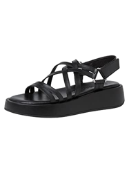 Tamaris 1-1-28274-38, Sandalias con cuña Mujer, Negro, 38 EU en oferta