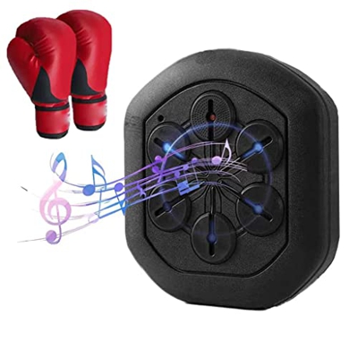 Máquina de boxeo inteligente, objetivo de pared de boxeo electrónico de música, máquina de boxeo de objetivo de reacción de boxeo para entrenamiento e
