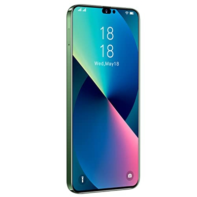 OLIPPO i14proMax 7800mAh 48MP Tres Cámaras con AI 4 GB RAM, 64GB ROM Hotshot 3.5 Mm, Jack para Auriculares Pantalla de 6.8 Pulgadas Smartphone Face ID