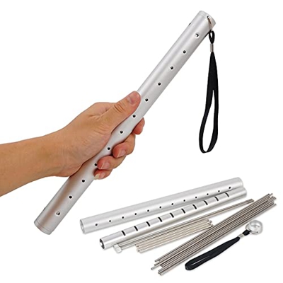 HYQNG Parrilla Plegable para fogatas, Red para Barbacoa de carbón con un cordón, Todas Las Partes de la Parrilla se guardan Dentro del Tubo, para picn