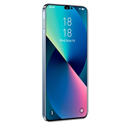 OLIPPO i14proMax 7800mAh 48MP Tres cámaras con AI 4 GB RAM, 64GB ROM Hotshot 3.5 Mm, Jack para Auriculares Pantalla de 6.8 Pulgadas Smartphone Face ID