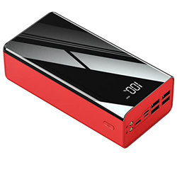 VBVARV Power Bank 40000-100000 Mah Cargador USB Portátil 4 Salidas 3 Entradas Pantalla LED Cable Batería Externa para Todos Los Teléfonos Móviles Admi precio