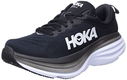 HOKA ONE One Bondi 8, Running Shoes Mujer, Black/White, 40 2/3 EU características