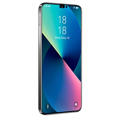 OLIPPO i14proMax 7800mAh 48MP Tres cámaras con AI 4 GB RAM, 64GB ROM Hotshot 3.5 Mm, Jack para Auriculares Pantalla de 6.8 Pulgadas Smartphone Face ID