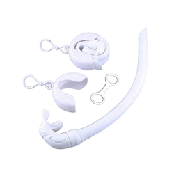 BEALIFE Snorkel Tube Professional Watersport Tubes con caja de almacenamiento Rose Red , Blanco características