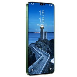 OLIPPO i14proMax Dual SIM Face Unlock 7800mAh Batería Smartphone 6.8 Pulgadas HD Teléfono móvil 5G Tres cámaras con AI Face ID,Verde,L características