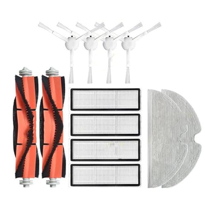 IMASHNA Accesorios for aspiradoras/Apto for Dreame Robot aspiradora F9 Robot Rodillo Cepillo Lateral Filtro Tela Piezas Kits (Color : G)