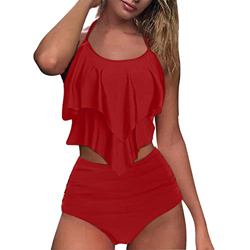 2021 Nuevo Mujer Bikini Trajes de Baño, Moda Mujer Dos Piezas Ropa de Playa Conjunto de Bikinis Impresión Sexy Push up Bikini Tankinis Mujer 2 Piezas  precio