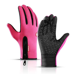 CHRISJ Guantes de Ciclismo de Invierno con muñequera Guantes de Bicicleta Deportes al Aire Libre Bicicleta Guantes de Dedo Completo?-A23-XL precio