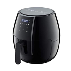 ZYZMH Freidora de Aire Inteligente con tostadora sin Aceite, asador y deshidratador con Pantalla táctil Digital LED 1350W 5L Olla de Cocina en oferta
