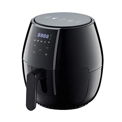 ZYZMH Freidora de Aire Inteligente con tostadora sin Aceite, asador y deshidratador con Pantalla táctil Digital LED 1350W 5L Olla de Cocina