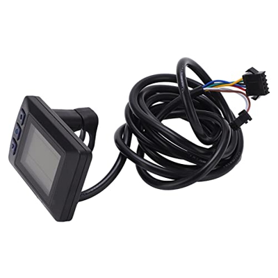 Wnesy Panel de Control de Pantalla LCD OMT-M36, Medidor de Pantalla LCD de Bicicleta Eléctrica Multifunción de Plástico Fácil de Operar de Alta Dureza