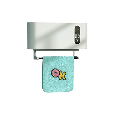 AUTOBI Calentador Eléctrico Colgante sin Agujeros Seguro y Resistente al Agua para Oficina Casa Garaje Dormitorio