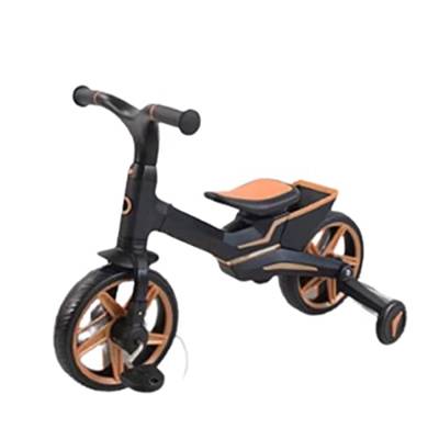 ANUGU Bicicleta Triciclo para niños Multifuncional, Adecuada para 18~60 Meses, se Puede Guardar en el Bolsillo Trasero, Juguetes para niños y niñas (B