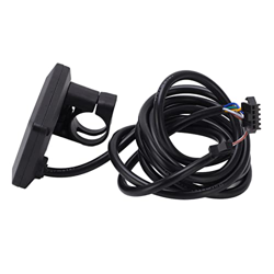DAWH Pantalla LCD de Bicicleta Eléctrica, Panel de Pantalla LCD Multifunción 36V 48V DIY Plástico Impermeable para Scooters Eléctricos características