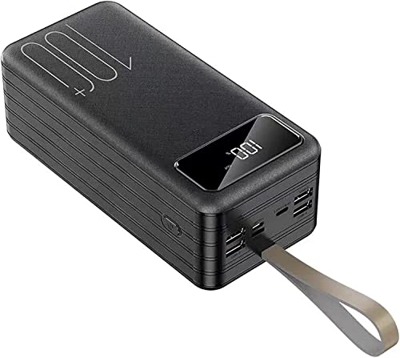 VBVARV Cargador Portátil 10000 Mah, Batería Externa Compatible iPhone 14/13/12/11, Tableta Galaxy S22, Etc. [Versión 2022],Negro