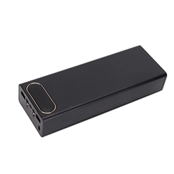 FUWE Cargador de Batería 18650, Amplia Aplicación, 3 Puertos de Entrada, 10 W, Cargador Portátil de Salida USB Dual Preciso para Teléfono Móvil(Negro) en oferta