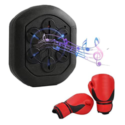Wall Target Boxing Mat, Boxing Equipment Strength Tester con Guantes, Música Ritmo e Iluminación, Speed ​​Hand Eye Reaction Y Coordinación Ejercicio,  en oferta