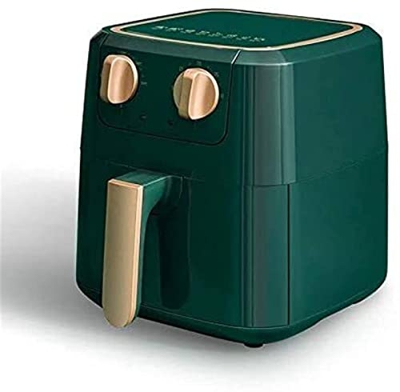 Freidora de aire para uso doméstico Freidora de aire doméstica Freidora eléctrica Diseño de doble perilla Máquina de papas fritas de gran capacidad Si