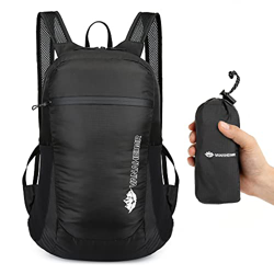 DENUOTOP Mochila Plegable Ligera Portatil 20L/25L/40L Mochilas Deportivas Compacta con Resistencia al Agua para Hombre Mujer Viajar Senderismo Deporte características