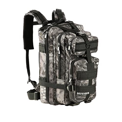 NILS CAMP Defender Mochila, Negro, 30L, Negro
