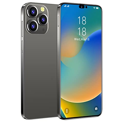 OYhmc i14proMax Teléfonos Celulares Buenos y Baratos Dual SIM/GPS/Face ID Smartphone De 6.8” FHD 8GB ROM/SD 256GB Android 12.0 Teléfonos Móviles Smart