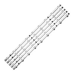 TCHWM 5pcs / Set 9LEDS 650MM Tira de retroiluminación LED Apta for Samsung 32quot;TV D2GE-320SC0-R3 2013SVS32H 2013SVS32F CY-HF320GEV5H Reemplazo de r en oferta