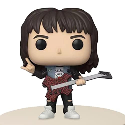 Strangers Things Figuras, Strangers Things Season 4 Merchandise Gifts, Dust-tin Robin Steve Eddie Mike Eleven Pop Figuras para decoración del hogar, B