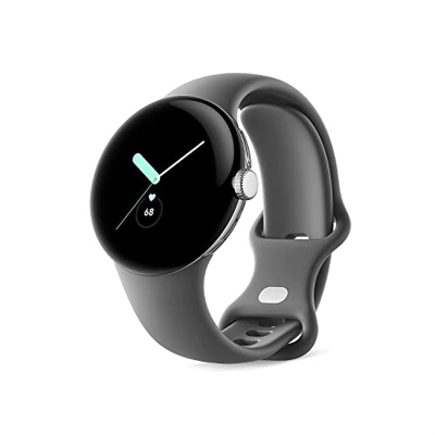 Google Pixel Watch – Reloj Inteligente Android con Seguimiento de Actividad – Reloj de Seguimiento de frecuencia cardíaca – Caja de Acero Inoxidable P