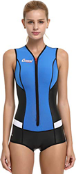 Cressi Idra Swimsuit Traje de baño de Neopreno 2 mm para Mujer, Azul, XS/1 precio