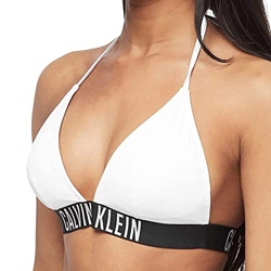 Calvin Klein Triángulo-rp Parte Superior de Bikini, Pvh Classic White, XXS para Mujer características