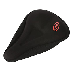 XIYANG CojíN de Silicona para Bicicleta MáS Ancho, Almohadilla Suave para Asiento de Gel de SíLice para Bicicleta, Cubierta para SillíN, Accesorios Só en oferta