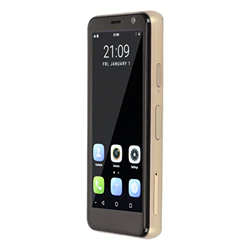 Shanrya Mini Teléfono, Mini Teléfono Inteligente de Doble Modo de Espera 3GB y 32GB 4G 8MP y 13MP (Oro) en oferta