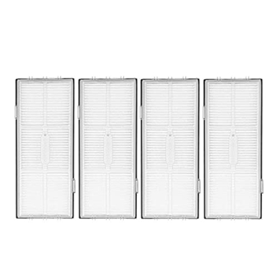 IMASHNA / Ajuste for Xiaomi Roborock S7 S 7 Aspiradora robótica Hepa Filtro de Aire Kits Piezas Accesorios Reemplazo (Color : 4 Pcs)