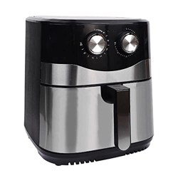 Freidora De Aire De Gran Capacidad De 10,5 L, Freidora EléCtrica Visual, Horno Grande MultifuncióN De Acero Inoxidable, Pantalla TáCtil Digital, Cesta precio
