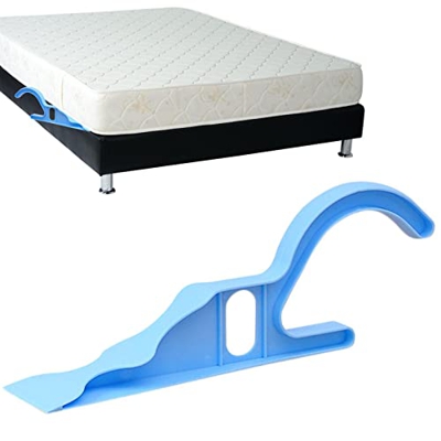 yidin 4 Pcs Hacedor de Camas,La Herramienta elevadora de colchón Duradera Ayuda a Levantar y sostener el colchón | Herramienta ergonómica para Levanta