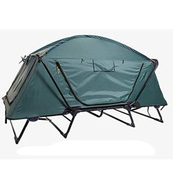 ANUGU Tienda de campaña Doble para Exteriores, Equipo portátil para Acampar al Aire Libre, Plataforma para Dormir elevada con Marco de Aluminio Plegab características