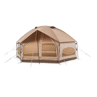 Carpa Hexagonal, Acampar Al Aire Libre, Plegable, Portátil, Apertura Rápida, Carpa A Prueba De Lluvia, Adecuada para 2~3 Personas, Diseño De Ventanas 