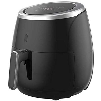 EXENXA Freidora eléctrica multifunción Inteligente sin Aceite de 6,5 l para el hogar, freidora de Aire de Gran Capacidad sin Aceite, máquina de Patata